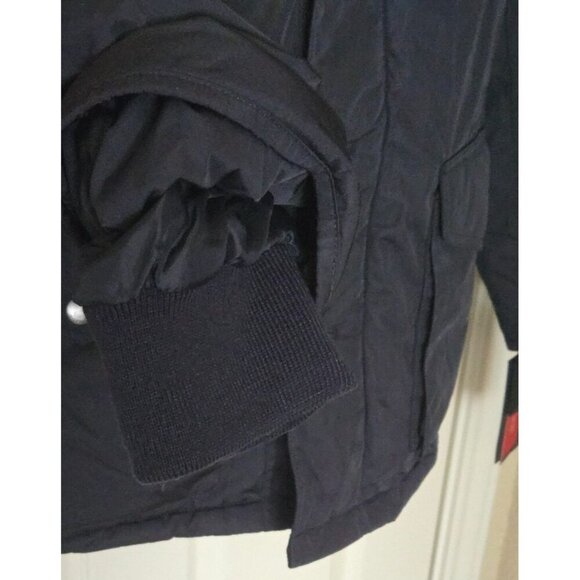 Tommy Hilfiger Men's Poly Twill Full Length Hooded Parka Navy size Medium - Picture 7 of 12